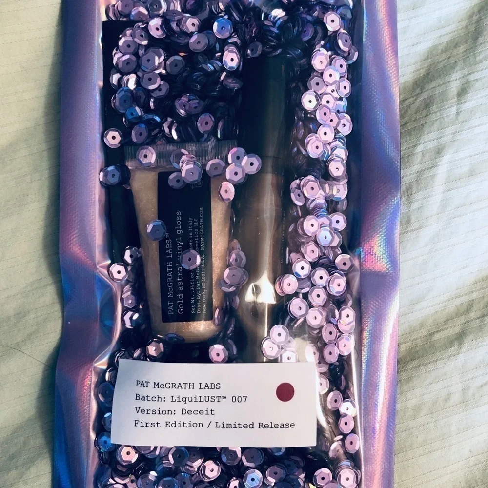 NWT PAT MCGRATH 'DECEIT' LIQUILUST 007 LIP DUO